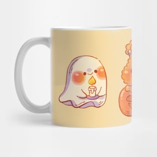 Osa Bebe y Fantasma Blanquito - Halloween Mug